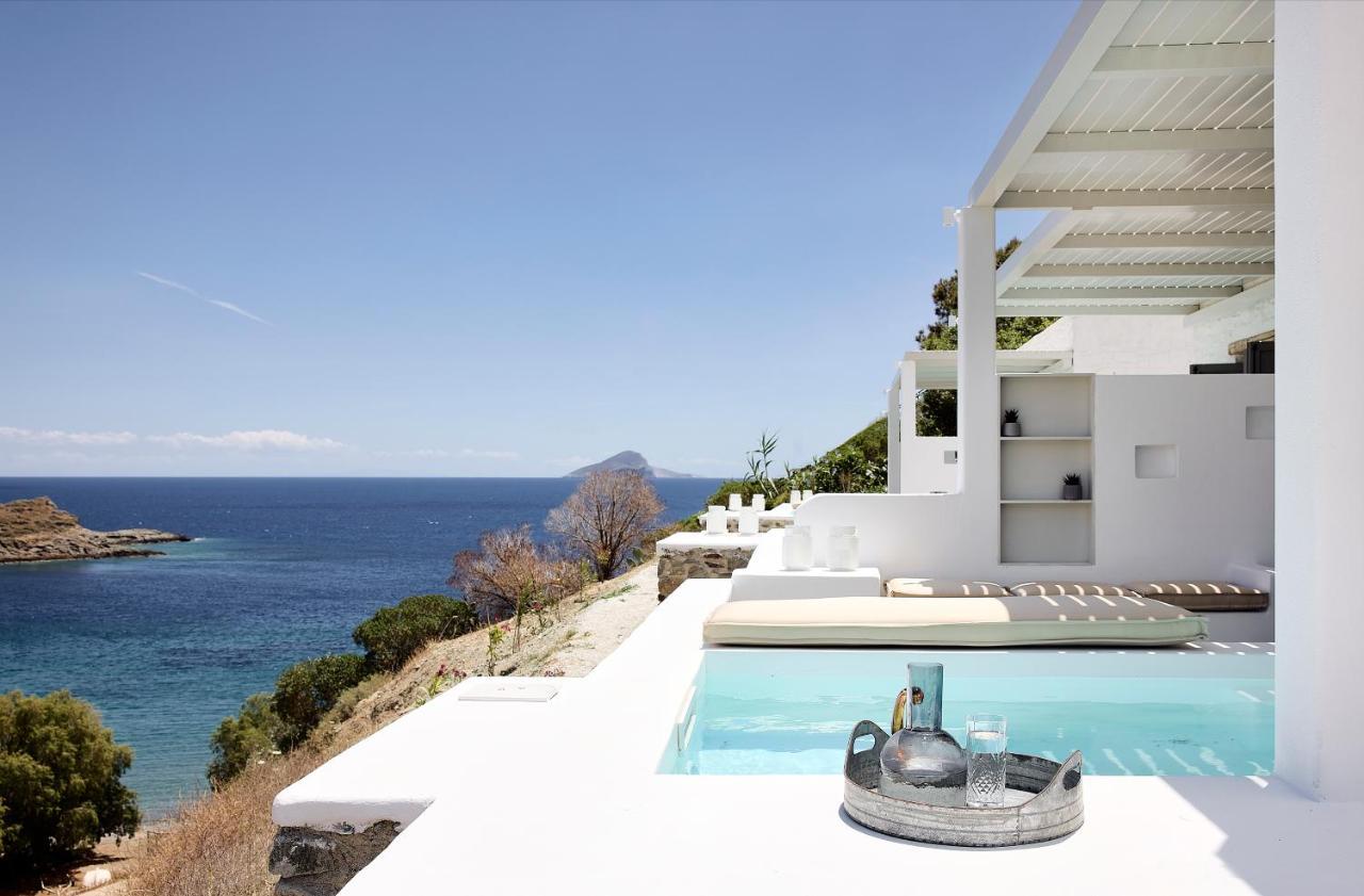 Wise Luxury Suites Kythnos Bagian luar foto