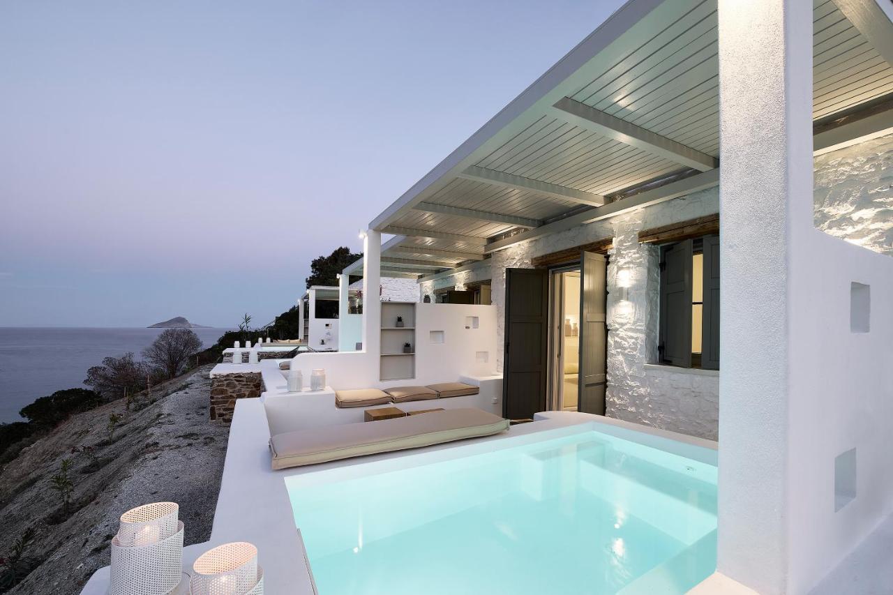 Wise Luxury Suites Kythnos Bagian luar foto
